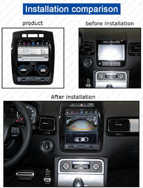 10.4 Inch Car Gps Multimedia Player Navigation For Volkswagen / Vw Touareg 2010+