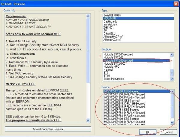 Supporto CAS4 5M48H del programmatore XPROG m. V5.48 dell'ECU della scatola di X-PROG