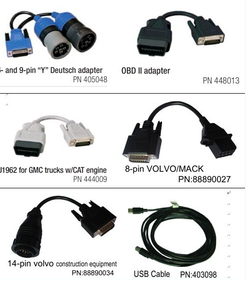 Interfaccia del veicolo resistente dell'analizzatore 125032 della costruzione di diagnosi del camion