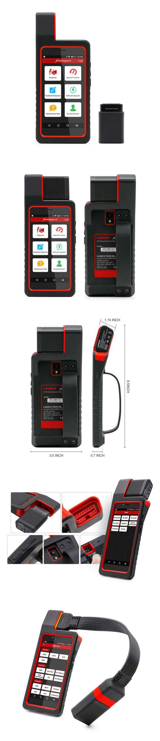 Supporto completo Bluetooth dello strumento diagnostico del LANCIO X431 Diagun IV ECU/analizzatore di Wifi X-431 Diagun IV buon che diagun iii/3 As