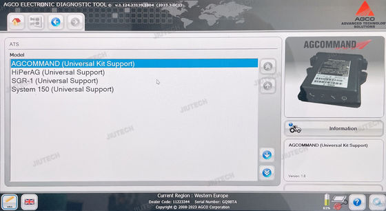 AGCO EDT diagnostic scanner