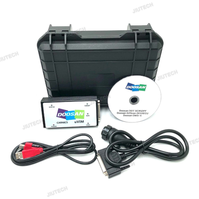 For Doosan Uvim Diagnostic Tool Excavator Forklift Engine Fault Scanner Detection Obd Interface Ddt Carnics Scr Dpf Dcu