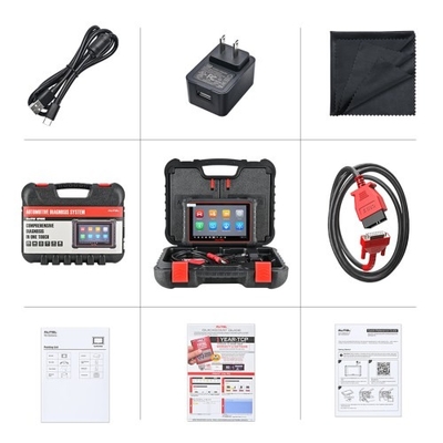 AUTEL MaxiPRO MP900E KIT All System Diagnostic with OBDII Adapters DoIP/CAN FD ECU Coding 40+ Services Upgraded of MP808S KIT / MP808BT PRO KIT