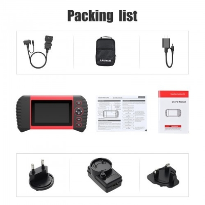 Launch CRP Touch PRO Elite Automotive Diagnostic Scanner: Full-System Coverage & Service Functions