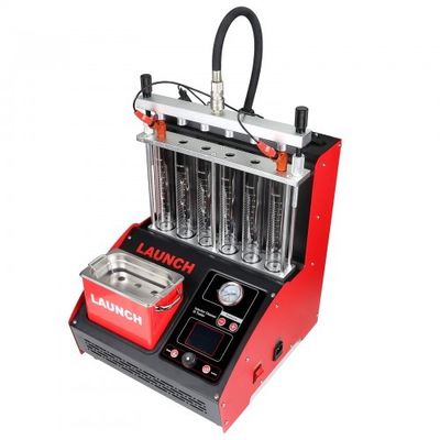 Launch CNC603A Ultrasonic Fuel Injector Cleaner Tester 4/6 Cyl 110-240V