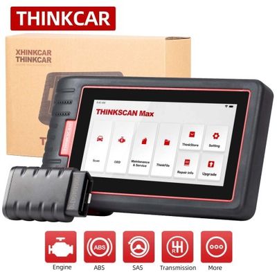 THINKCAR ThinkScan Max: Full-System Car Diagnostic Scanner with Lifetime Free Updates & Up to 28 Maintenance Functions