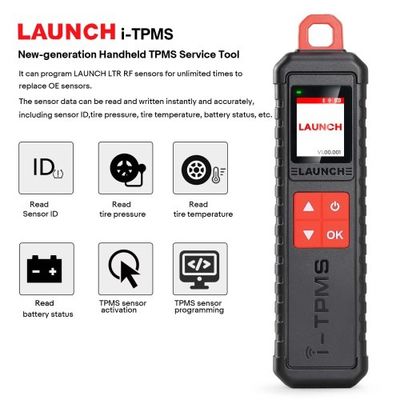 Buy 100pcs Launch LTR-03 RF Sensor 315MHz & 433MHz TPMS Sensor Tool Metal & Rubber Get Free Launch i-TPMS and Launch CRT5011E TPMS Relearn Tool