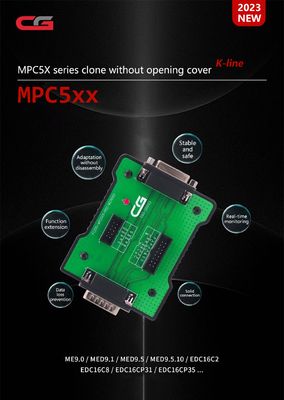 CG FC200 ECU Programmer Full Version With New Adapters Set 6HP & 8HP / MSV90 / N55 / N20 / B48/ B58 and MPC5XX Adapter for EDC16