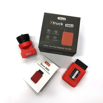 Xtruck X003 Heavy Duty Truck OBD Scanner with 9-Pin & 16-Pin Interface for Volvo Cummins Scania - Android/iOS Compatible