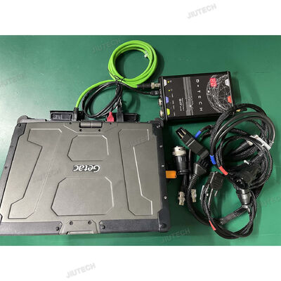 Getac V110 Laptop with For Deutz-Fahr SerDia 4.0 software Diagnostic Tool SDF D-Tech 1.0 for deutz Fahr 4 x CAN K/L-Line Truck Programming