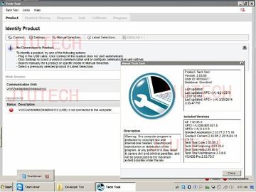 VTT 2.03 Version 4 Support FH FM  Vocom Online Service In Stock