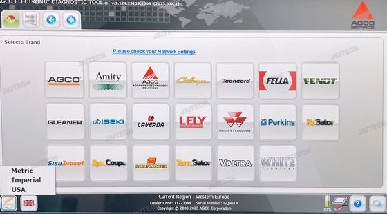 AGCO EDT diagnostic scanner