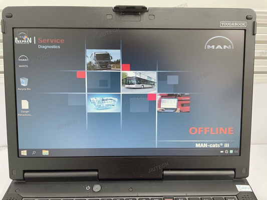 Truck T427 T200 Ethernet Cable Version With Software V14.01 Cf53 Laptop Full Set With Smart Card