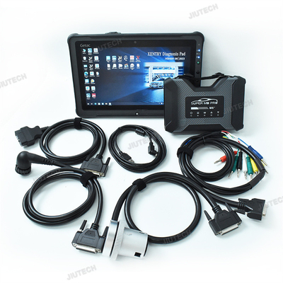 Super MB Pro M6+ Diagnosis Tool Full Package For Benz Diagnostic Tool For BMW Aicoder And E-SYS+F110 Tablet