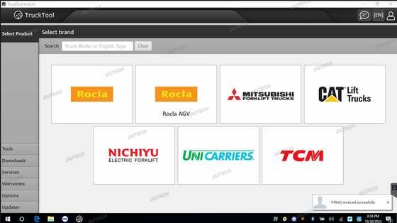 Strumento diagnostico per carrelli elevatori universali TruckTool per il ripristino del moo di servizio di AGV Contro wizard per MITSUBISHI, ET, TCM, UNI