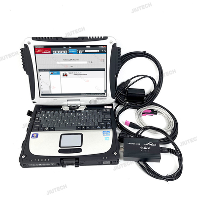 Scanner diagnostico per carrelli elevatori Linde con Pathfinder 3.4.5 Software e adattatore a 4 pin