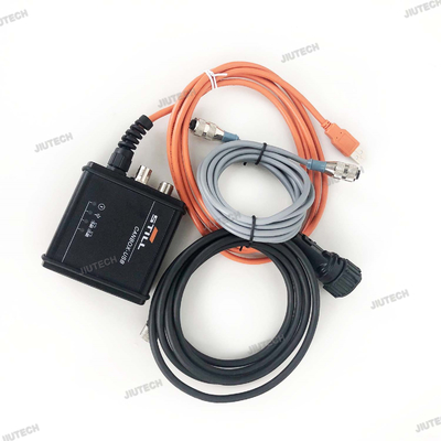 Kit diagnostico per carrelli elevatori fissi Canbox Interfaccia USB V8.20 per carrelli elevatori fissi STEDS Software Diagnostic Scanner Tools For Still Forklift Canbox Diagnostic Scanner