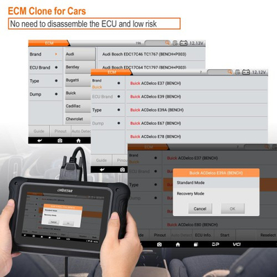 OBDSTAR DC706 ECU Tool Full Version with MP001 Set for Car and Motorcycle ECM & TCM & BODY Clone Support 710+ ECM types