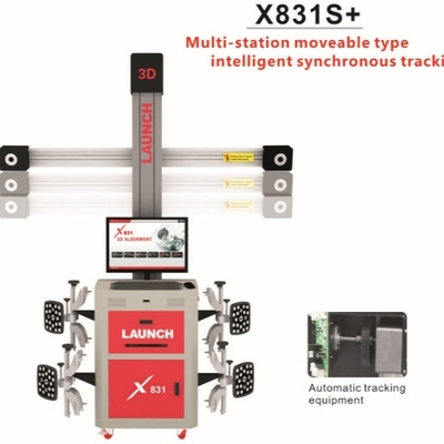 Piattaforma di sollevamento 3D 4 posti di allineamento auto