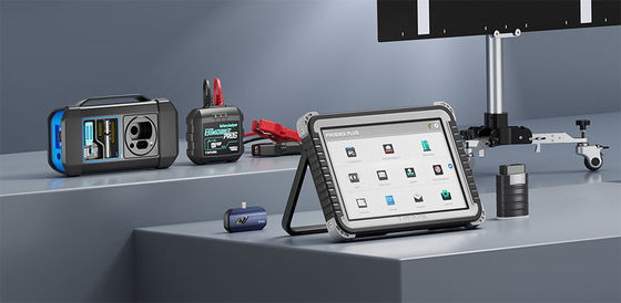 TOPDON Phoenix Plus Integrated Bi-Directional Diagnostic Tool Topology Mapping, ECU Coding (incl. VAG), 41+ Maintenance Services