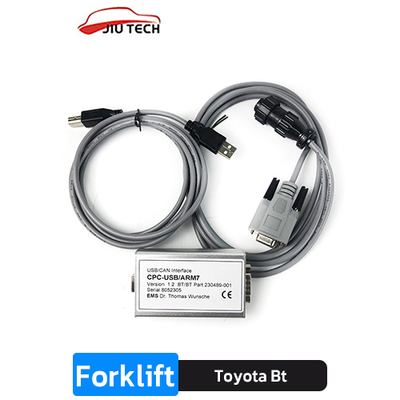TruckCom Toyota BT Per Toyota BT EMS CAN suite Servizio Interfaccia di comunicazione Strumento diagnostico per carrelli elevatori ARM7
