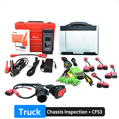 CF53 PC portatile con apparecchiatura diagnostica di versione completa per sensori di trasmissione XTRUCK CHASSIS EQUIPAMENTO PROFESSIONALE DI ISPEZIONE