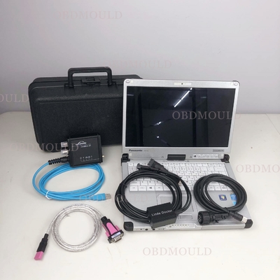 Strumento diagnostico per carrelli elevatori Linde con interfaccia Canbox e software