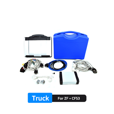 CF53 LAPTOP CON ZF TRANSMISSION Diagnostic KIT DPA06 CON L'ULTIMO ZF-TESTMAN PRO DEVELOPMENT 10.5 Set completo