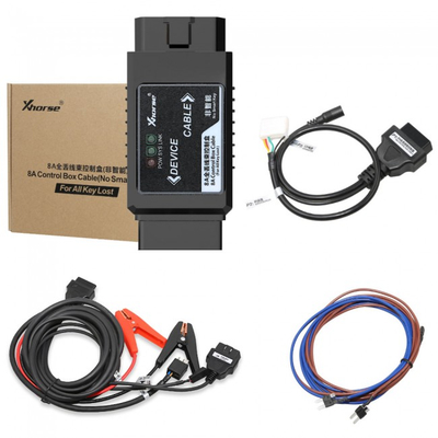 Xhorse VVDI per T-oyota 8A chiave non intelligente tutte le chiavi persi adattatore tramite OBD senza smontaggio Xhorse VVDI 8A Controller Box Cable