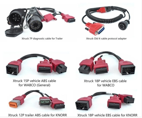 Kit cavo diagnostico multimarca XTRUCK per telaio (compatibile con ZF, FAST, Eaton)