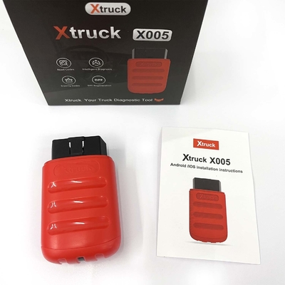 Xtruck X005 Bluetooth 5.1 Truck Diagnostic Tool per FAWDE SHACMAN