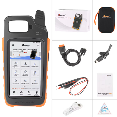 Xhorse VVDI Key Tool Max Pro with MINI OBD Tool Function Multiple Languages Support CAN FD/ Voltage and Leakage Current