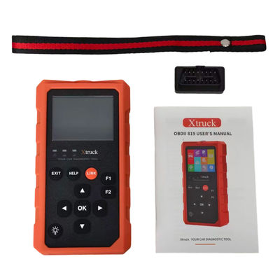 Xtruck 819 Scanner OBD2 per la Diagnostica Automobilistica con Modalità OBDII 6 Avanzata, Supporto di 9 Protocolli Principali e Display IPS da 2,8 pollici