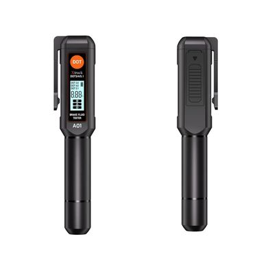 Tester digitale per liquido freni con dimensioni 155mm*30mm*25mm, peso 38.5g e ambiente di utilizzo 0~50°C per test accurati dell'olio freni
