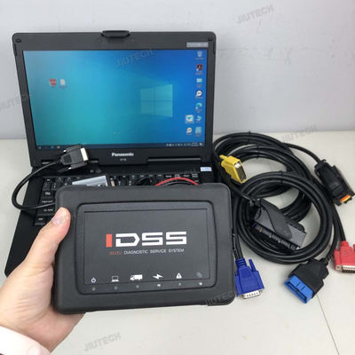 Laptop CF53 con scanner diagnostico originale Isuzu IDSS con software versione 2025, hardware e software all-in-one, supporto multilingue per la diagnostica di camion ed escavatori
