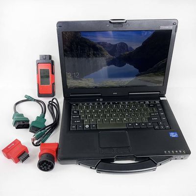 CF53 laptop with Truck support forCum-mins vocom Xtruck X003 plus Read Codes rasing Codes (DPF) Heavy Duty Diagnostic Tool
