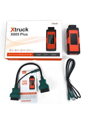 Xtruck X005 Plus Mobile App Diagnostic Tool Bluetooth ECU Flash Scanner Live Data, DPF Regen for Heavy Duty Trucks Shacman/FAWDE/Sinotruk/Dongfeng