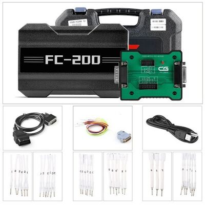 Versione completa del programmatore ECU CG FC200 con adattatore MPC5XX per clone modulo e riconoscimento intelligente