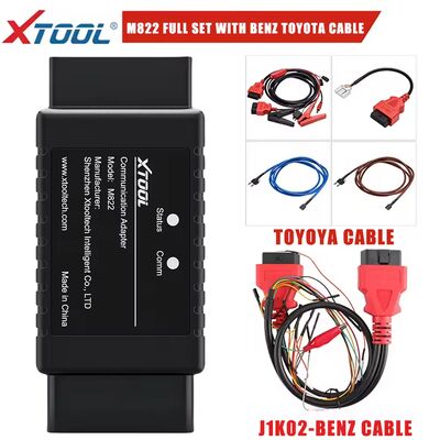 Adattatore XTOOL M822 M821 per Benz All Key Lost per Toyota 8A Key Programming Necessita di lavorare con il programmatore KC501 per PAD3 X100MAX