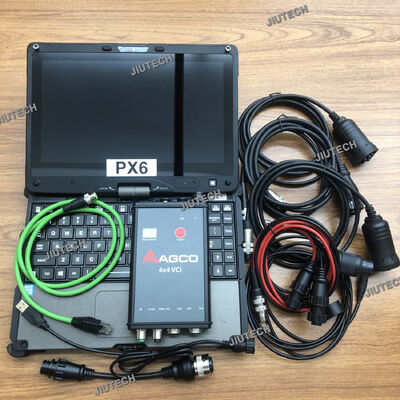V110 Laptop per Agco FENDT 4x4 VCI Valtra Massey Ferguson Trattori Camione Agco Dst Canusb Kit elettronico AGCO EDT Strumento diagnostico