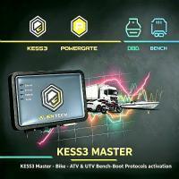 Alientech KESS3 Master Kit ECU Tuner con protocollo Bench-Boot Supporto multilingue e sistema di regolazione OBD
