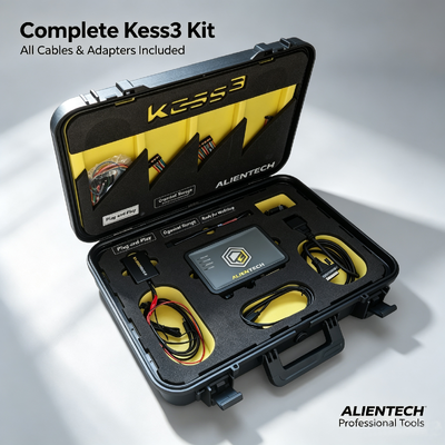 Programmatore per ECU KESS V3 originale di Alientech con sistema di sistema di accensione OBD e supporto multiprotocollo
