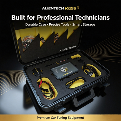 Alientech KESS V3 Strumento di Chip Tuning ECU con Elaborazione OBD Bench Boot Tripla-Protocollo e Master o Slave Aggiornabile
