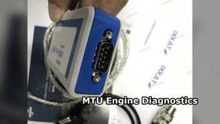 Kit diagnostico MTU USB CAN Diasys 2.74 Strumento scanner